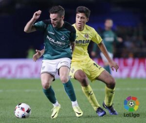 El joven centrocampista Rodrigo Hernández fue titular. FOTO: LALIGA