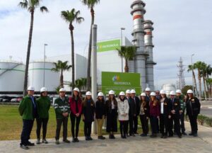 Visita central térmica de Iberdrola en Castellón