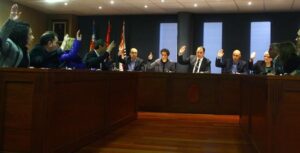 Votación en el pleno de Onda de marzo