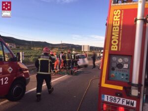 accidente tráfico ribera cabanes 2