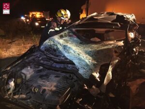 accidente tráfico benlloch