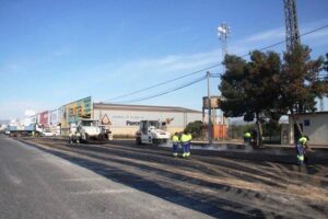 asfaltado parking apeadero 6