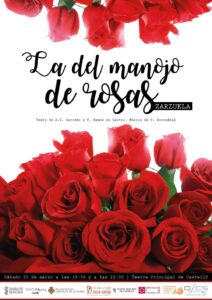 Cartel 'La del manojo de rosas'