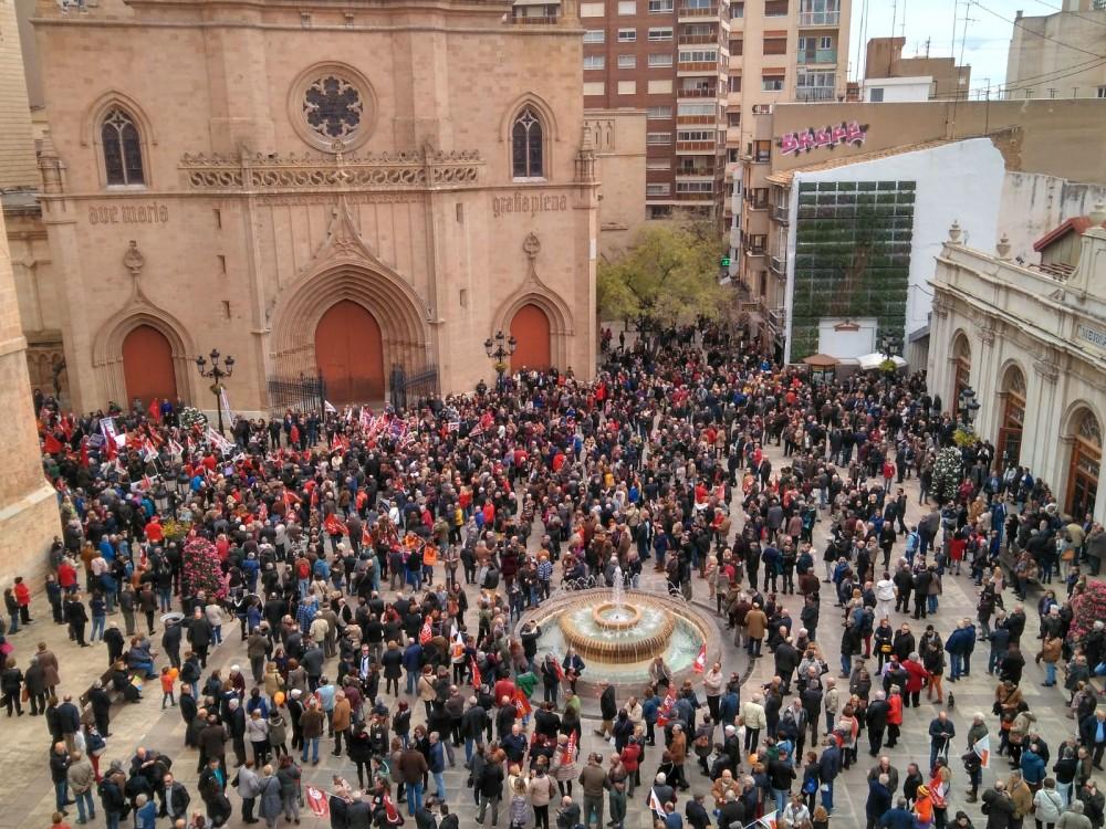 Castellón, manifestación pensiones