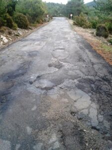 Carretera de interior.