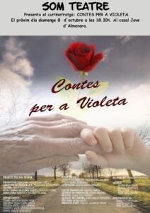 cartel Contes per a Violeta