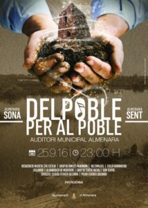 cartell almenara sent almenara sona