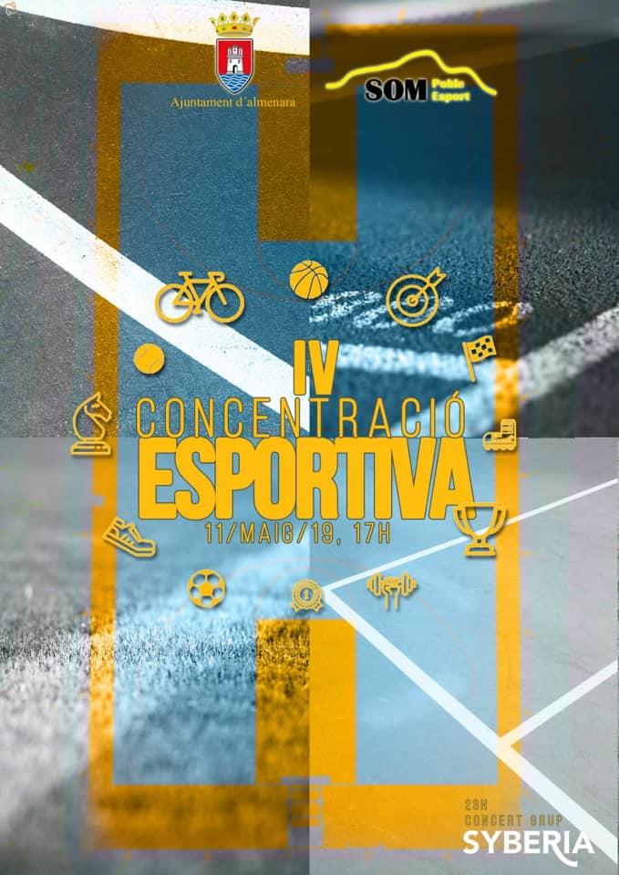cartell concentració esportiva