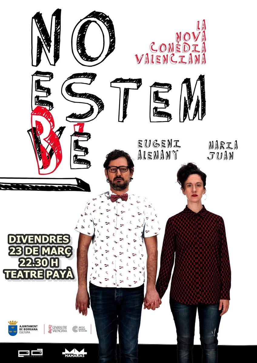 cartell no estem bé Borriana