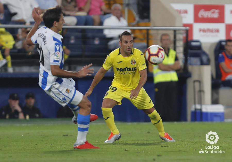 Santi Cazorla volvió a jugar en la Liga española con el Villarreal. FOTO: LA LIGA