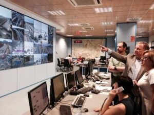 centro control de tráfico de la comunitat valenciana
