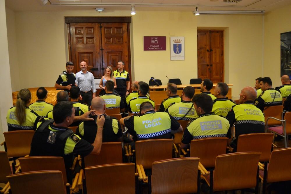 La vall d'Uixó, chalecos antibalas