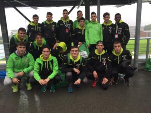 El equipo marculino alcanzó una destacada cuarta posición en el europeo junior. FOTO: PLAYAS DE CASTELLÓN