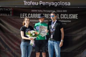 Álvaro Cuadros, líder de la general. FOTO: MIGUEL ENA