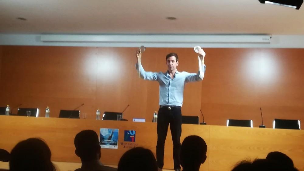 David Meca en la UJI