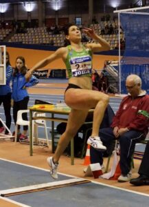 Concha Montaner también dominó en la especialidad de longitud.