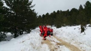 consorcio de bomberos en el rescate
