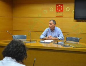 diputación, Vicent Sales en rueda de prensa