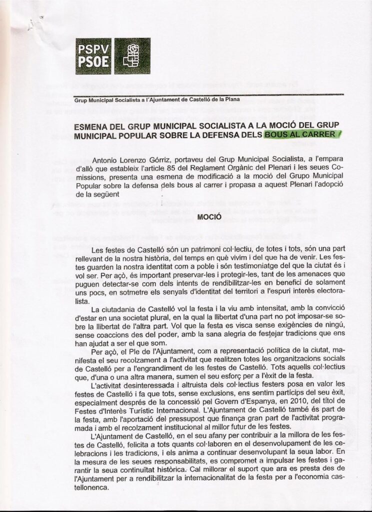 enmienda PSOE bous al carrer 27IV16-1