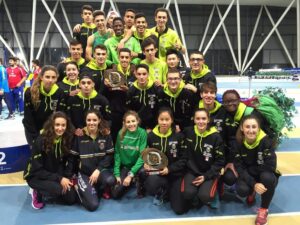 Componentes del equipo junior del Playas de Castellón.