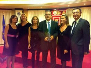 familia deportista premiada Gala Provincial del Deporte 16XI13