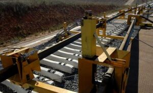 AVE Construcción de LAV, Madrid - Valencia. 11 2008.