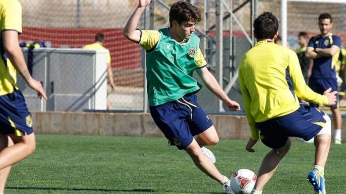 Fran García, lateral izquierdo del filial amarillo, pieza clave en el equipo de Lluís Planagumà. FOTO: villarrealcf.es