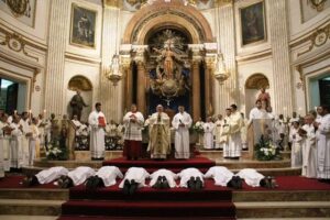 Ordenación de los sacerdotes.