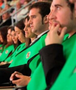 Imposición de becas en el CEU.