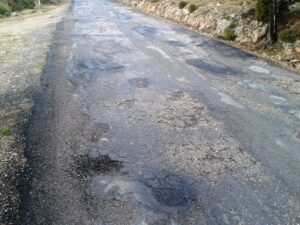 Carretera de Els Ports.