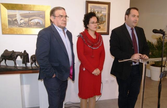 Jere en la exposición