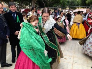 Castellón Magdalena mascleta 4III13 reinas CS 3
