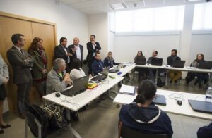 moliner en uno de los cedes de la diputación