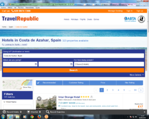 pantallazo travelrepublic