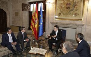 puig con los presidentes de las diputaciones de la comunitat