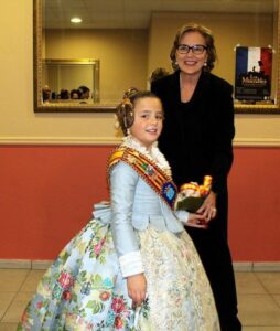 reina fallera infantil burriana