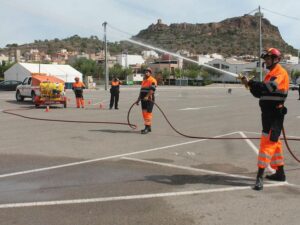 remolque motobomba Protección Civil Almenara 2