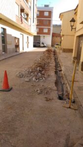 reparació Calle Semanero