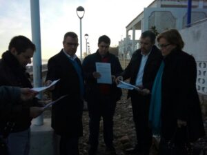 Reunión municipios costeros afectados temporal