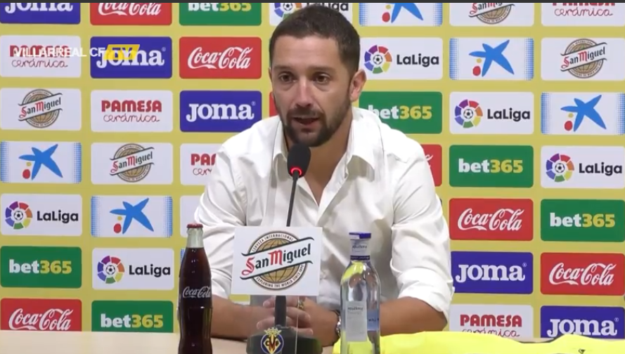 Manuel Iturra, durante la rueda de prensa de este jueves en la Ciutat Esportiva.