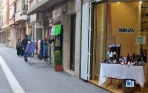 Zona comercial de Vila-real.