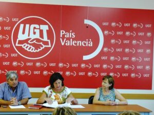 Rueda de prensa en Castellón.
