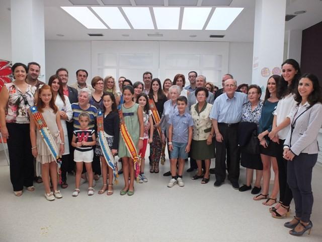 Visita a la Unidad Respiro de la Fundación Salomé Moliner para personas con Alzheimer. Fiestas patronales de la Soledad. 10/10/2013. AYUNTAMIENTO DE NULES