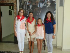 Visita reinas fiestas y alcaldesa Borriana Segorbe