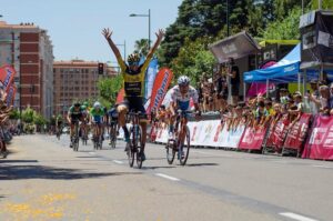 El murciano Víctor Manuel romero se llevó la cuarta y última etapa de la prueba. FOTO: MIGUEL ENA