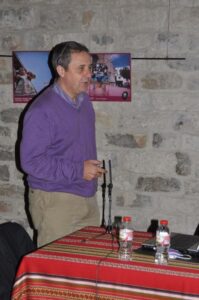 xavi querol en jornada informativa fracking