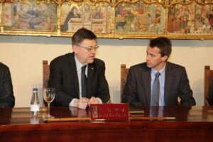 ximo puig y óscar tena