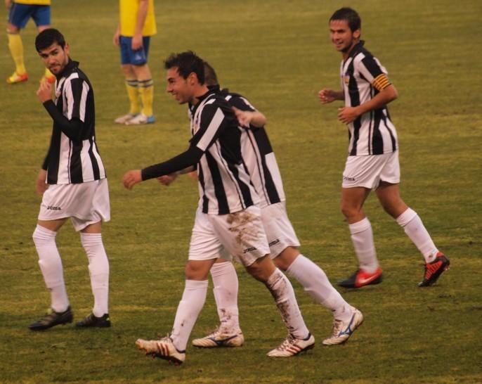 Los jugadores del Castellón quieren que siga la racha este próximo miércoles en Sagunto. FOTO: JORGE SASTRIQUES