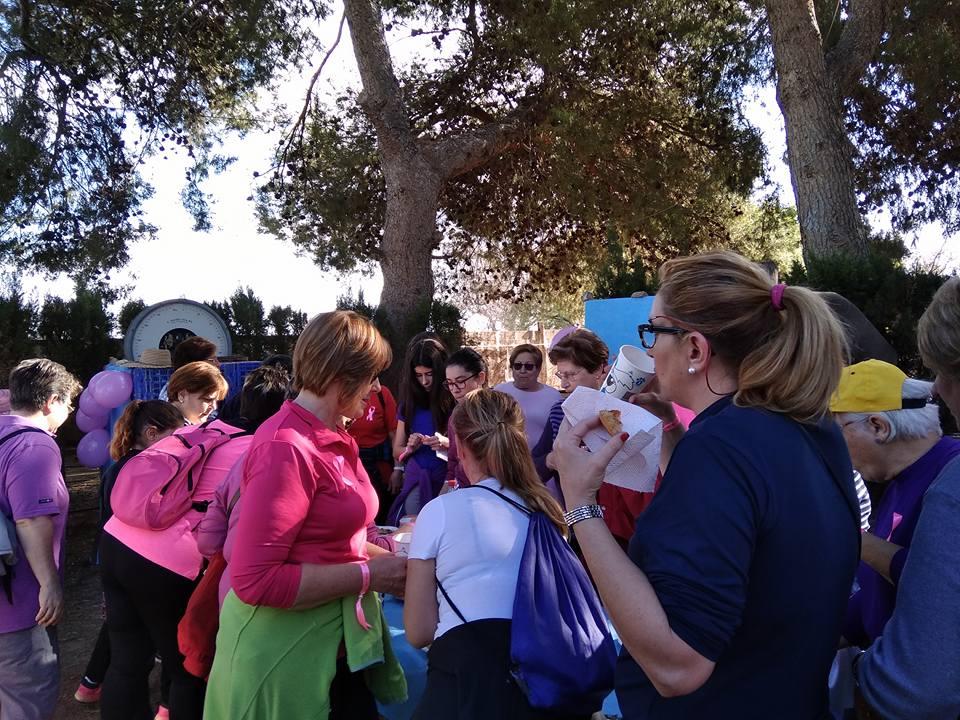 …xito de la primera marcha del Dia de la Dona en La Llosa (4)