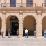 05-06-20 Minuto silencio Ayuntamiento Castelló